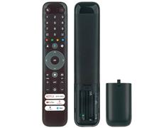 Télécommande Vocale Remplacée Convient pour TCL 4K Ultra HD, HDR Smart TV 55T7B 43T7B 50T7B 65T7B 75T7B 85T7B 55V6B 50QM8B 55QM8B 65QM8B 75QM8B 85QM8B 98QM8B 50V6B 65V6B 75V6B 85V6B 65C645 55C749