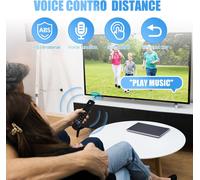 Télécommande Vocale Remplacement 4 Gén pour Smart TV 2nd Gen 3rd Gen Lite 4K 4K Max Lite HD, Télécommande Contrôle de Rechange avec 4 Clés de Raccourci