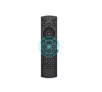 Télécommande Vocale Rétroéclairée, Souris Sans Fil USB 2,4 GHz avec Détection Vocale et Apprentissage Infrarouge pour PC et Projecteur