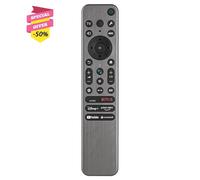 Télécommande vocale RMF-TX910U pour Smart TV Sony 4K Ultra HD LED/ XR/QD-OLED/Mini LED/OLED A80L/TVs intelligents LED à matrice complète--RMF-TX910U
