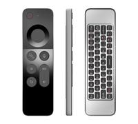 Télécommande vocale sans fil Air Mouse, 2.4 ghz, pour Android TV Box, Gyroscope, commande d'apprentissage IR