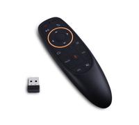 Télécommande Vocale Sans Fil G10s Air Mouse, Récepteur Usb 2.4 Ghz, Pour Android Tv Box, Pc Détection Gyroscopique, Mini Télécommande Intelligente