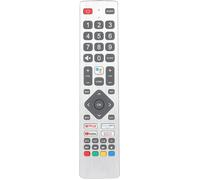 Télécommande Vocale Shwrmc0133 Compatible Avec Sharp Tv 40Bl2Ea 40Bl4Ea 40Bl5Ea 50Bl2Ea 24Bi2Ea 32Bi2Ea 40Bi2Ea Contrôleur Remplacement Avec Prime Video Google Play Netflix Youtube Boutons