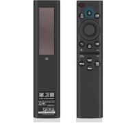Télécommande vocale solaire Samsung BN59-01385A noire, 4 raccourcis, pour Smart TV Samsung, universelle, recharge écologique