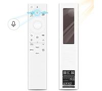 Télécommande vocale solaire Samsung BN59-01391A blanche 4 raccourcis pour Smart TV Samsung universelle design moderne