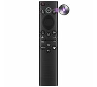 Télécommande vocale universelle pour téléviseurs intelligents (2019-2025) - Remplacement Bluetooth avec recherche vocale et contrôle longue portée, compatible avec les modèles de la série Samsung BN59