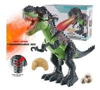 Télécommande walking dinosaur toy simulation spray christmas gift G