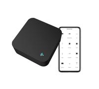 Télécommande WiFi 2,4 GHz par infrarouge. Télécommande universelle IR Smart Home, Tuya, Alexa, Google Home, Smart Life. Contrôle de la télévision, climatisation... avec câble Noir