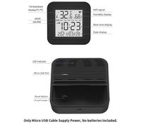 Télécommande WiFi intelligente sans fil, capteur de température et d'humidité, affichage LCD