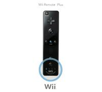 Télécommande WII Plus Noire