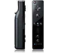 Télécommande Wiimote compatible pour Nintendo Wii et Wii U - Noir (une pièce )