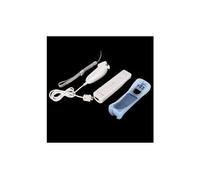 Télécommande wiimote + nunchuck + sangle de boîtier pour jeu nintendo wii wii u
