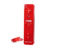 Manette GENERIQUE Télécommande Wiimote plus (Motion plus inclus) pour Nintendo Wii et Wii U - Rouge - Straße Game