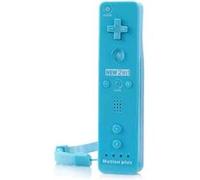 Straße Game Télécommande Wiimote plus (Motion plus inclus) pour Nintendo Wii et Wii U - Bleu