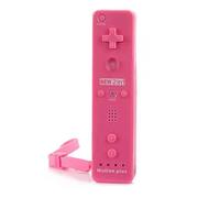 Télécommande Wiimote plus (Motion plus inclus) pour Nintendo Wii et Wii U - Rose