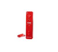 Télécommande Wiimote plus (Motion plus inclus) pour Nintendo Wii et Wii U - Rouge - Straße Game