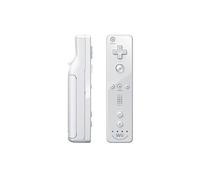 Hobby Tech Télécommande Wiimote Plus (Motion plus intégré) compatible Nintendo Wii et Wii U Blanc