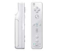 Télécommande Wiimote plus (Motion plus intégré) compatible pour Nintendo Wii et Wii U HobbyTech Blanc