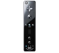 Télécommande Wiimote plus (Motion plus intégré) compatible pour Nintendo Wii et Wii U HobbyTech Noire