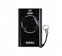 Télécommande XT4 868 SLH LR FAAC - Noire, 4 boutons, 868 MHz