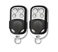 Télécommandes autocopieuses - STRAßE TECH - Pack 2 - RF 433,92 MHz - Code fixe 4 canaux - Pile 27A 12V