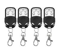 Telecommande Universel pour Portail, 4 Pcs Universel sans Fil Voiture Télécommande Porte-clés pour Voiture Garage Porte Portetélécommande Universelle Quincaillerie De Portails