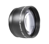 Téléconvertisseur 2X 55 mm pour Canon, Nikon, Sony, Pentax 18-55 mm
