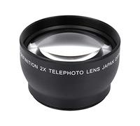 Téléconvertisseur HD à Grossissement 52X de 2X Téléobjectif étanche pour Appareil Photo à Montage de 52mm