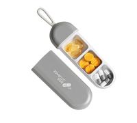 - Télectoire Compacte Petite Pilule De Poche | Bouteille Médicament Portable Pratique Piill Storage Idéal Pour Une Utilisation Quotidienne, Commodité Voyage Et Organisation Médicaments Sur Le
