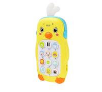 Telefon Spielzeug 110g Lern Smartphone Kinder | Interaktives Telefon mit Licht Sound Lautstärke | Frühförderung für Babys AB 6 Monaten | Tragbares Spielzeug Reise Zuhause Geschenk Mädchen