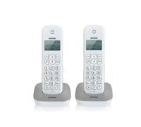 TELEFONO CORDLESS GALA TWIN BIANCO/GRIGIO