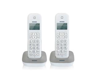 TELEFONO CORDLESS GALA TWIN BIANCO/GRIGIO