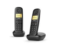 TELEFONO CORDLESS GIGASET A170 DUO NERO (L36852-H2802-K101)