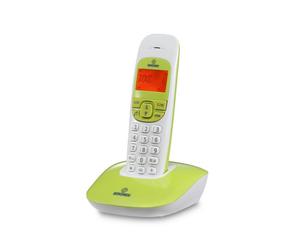 TELEFONO CORDLESS NICE BIANCO/VERDE