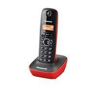 Panasonic KX-TG1611 Téléphone DECT Identification de l'appelant Noir, Rouge