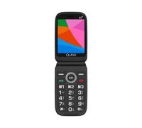 Teléfono Móvil Qubo X-340 4G para Personas Mayores- Negro