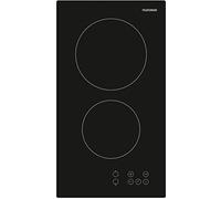 Domino vitrocéramique 30cm 3000w noir Telefunken TKDV2T noir G