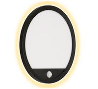 Telefunken LED Applique Murale Extérieure Noir Ø28cm IP44 15W Blanc Neutre 4000K