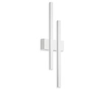 Telefunken LED Lumière Extérieure Applique Murale Blanc IP44 2 X 4W 780lm Neutre