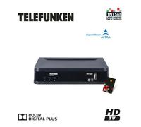TELEFUNKEN TDSC 400 B DÉCODEUR SATELLITE TNTSAT HD (VENDU AVEC CARTE TNTSAT)