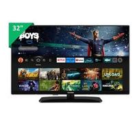 Telefunken TE32759B50V4D TV 81,3 cm (32") HD Wifi Noir 250 cd/m² Or