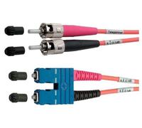 TELEG¿RTNER Câble ¿ fibres optiques teleg¿rtner, 2x ST-m¿le SC-Duplex