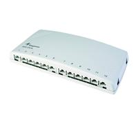 Telegärtner 100006999 Distributeur CAT 6a gris