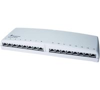 Telegärtner 100007004 Distributeur CAT 6a blanc équipé