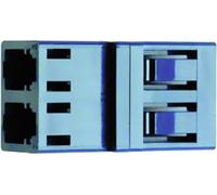 Telegärtner 100007143 Connecteur fibre optique (FO) bleu 1 pc(s)