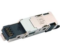 Telegärtner 100007493 STX IP20 RJ45 Fiche configurable sur le terrain AWG22-26 CAT.6 A(CEI), pré-tri imprimé des fils selon PROFINET 100007493 mâle 1