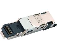 Telegärtner 100007493 STX IP20 RJ45 Fiche configurable sur le terrain AWG22-26 CAT.6 A(CEI), pré-tri imprimé des fils selon PROFINET 100007493 mâle