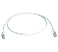 Switch réseau Telegärtner Câble de raccordement réseau informatique RJ45 L00000A0130 CAT 6a S/FTP blanc 0.50 m