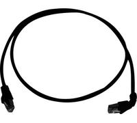 Telegärtner 100008020 RJ45 Câble réseau, câble patch CAT 6a S/FTP 0.50 m noir ignifuge, sans halogène 1 pc(s)