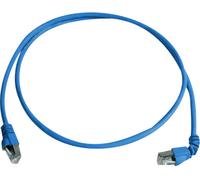 Telegärtner 100008291 RJ45 Câble réseau, câble patch CAT 6a S/FTP 2.00 m bleu ignifuge, sans halogène 1 pc(s)